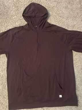 Vuori DreamKnit Halo Performance Hoodie 2.0 Brown XXL